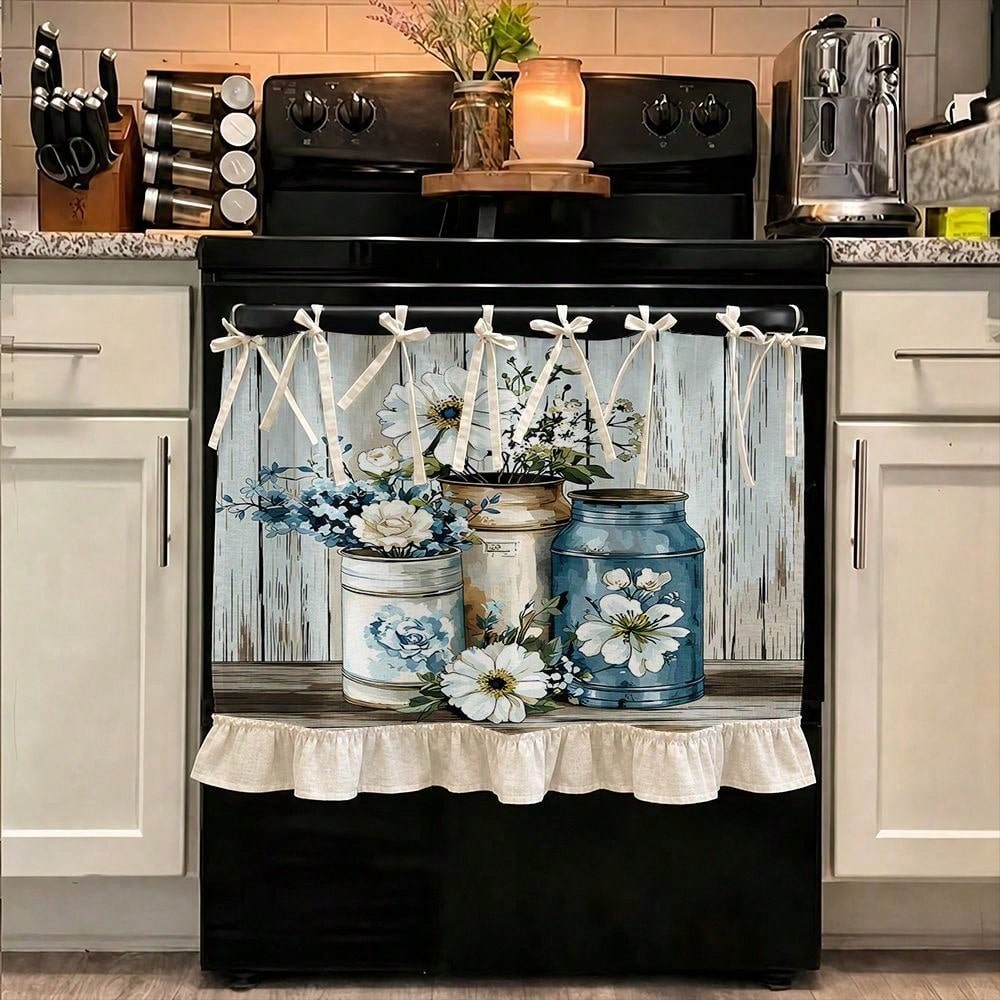 Kitchen Appliances Vintage - 2D Farmhouse Style, Kitchen Appliance Cover,