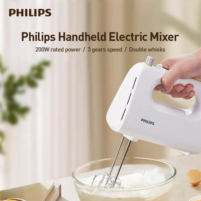 Kitchen Appliances Australia - Philips Handheld Electric Egg Beater 3-Speed