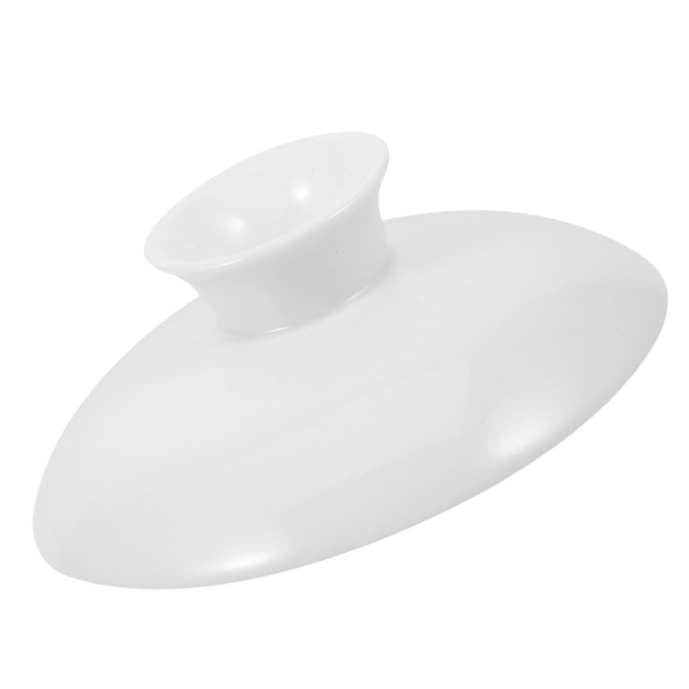 Ceramic Tea Cup Lid White Fini - Kitchen Appliances Vintage ulasan dan harga