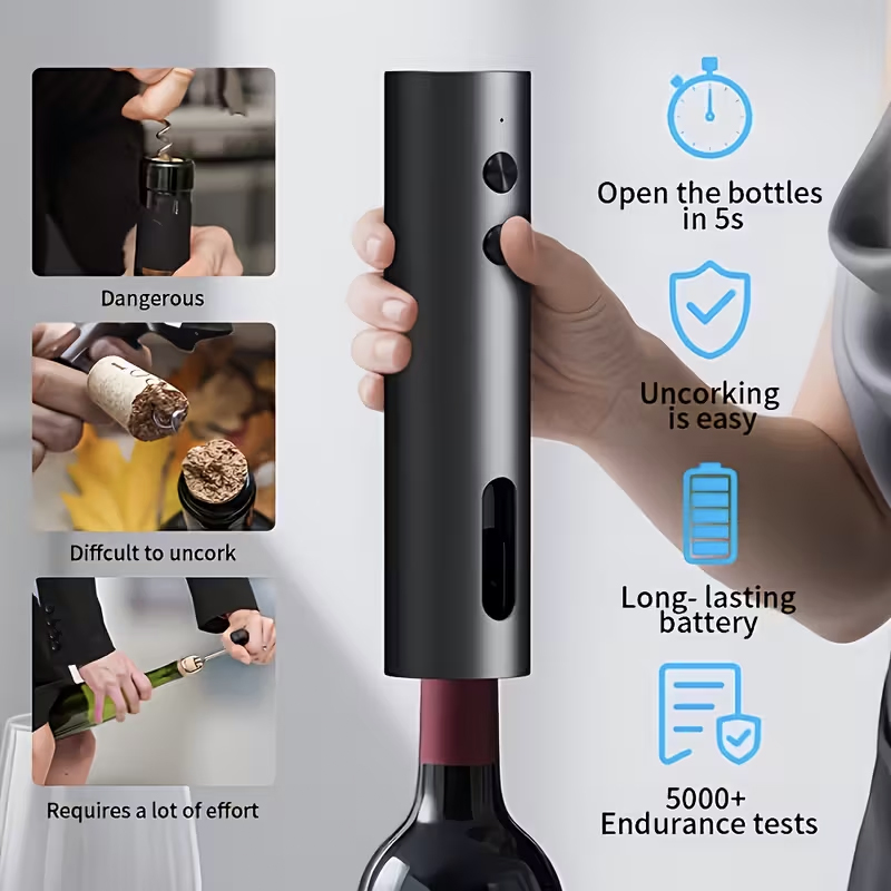 Electric Wine Bottle Opener Se - Wine Opener Electric ulasan dan harga