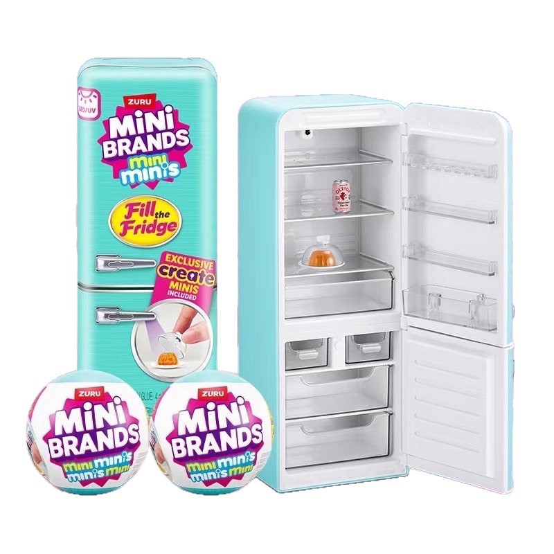Zuru Mini Brands Mini Minis Fi - Kitchen Appliances Refrigerators ulasan dan harga