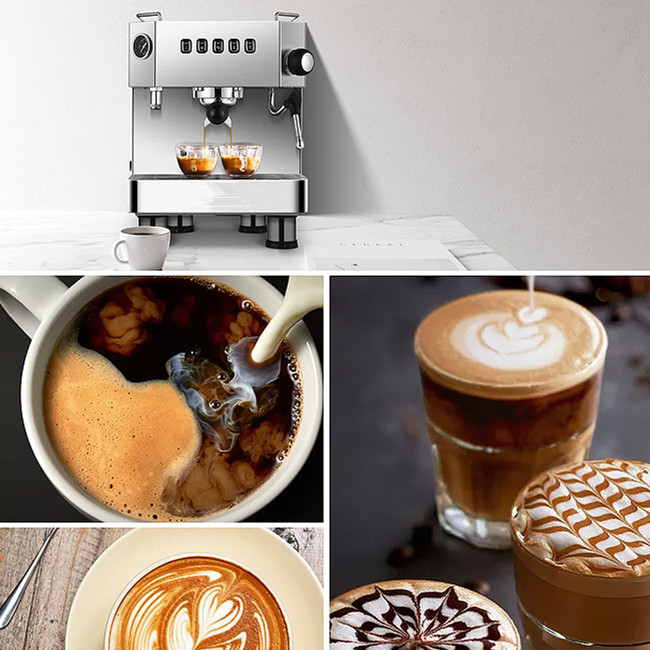 Classic Italian Semi Auto Cafe - Espresso Machine Semi Auto ulasan dan harga