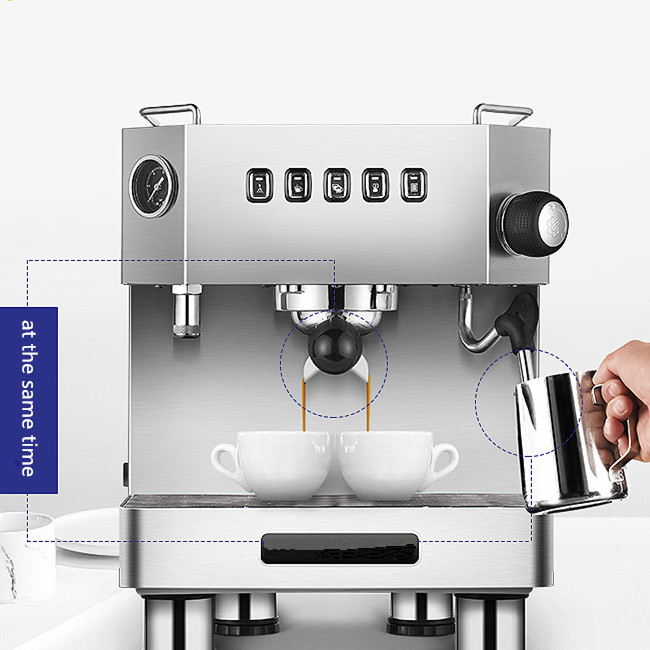Classic Italian Semi Auto Cafe - Espresso Machine Semi Auto ulasan dan harga