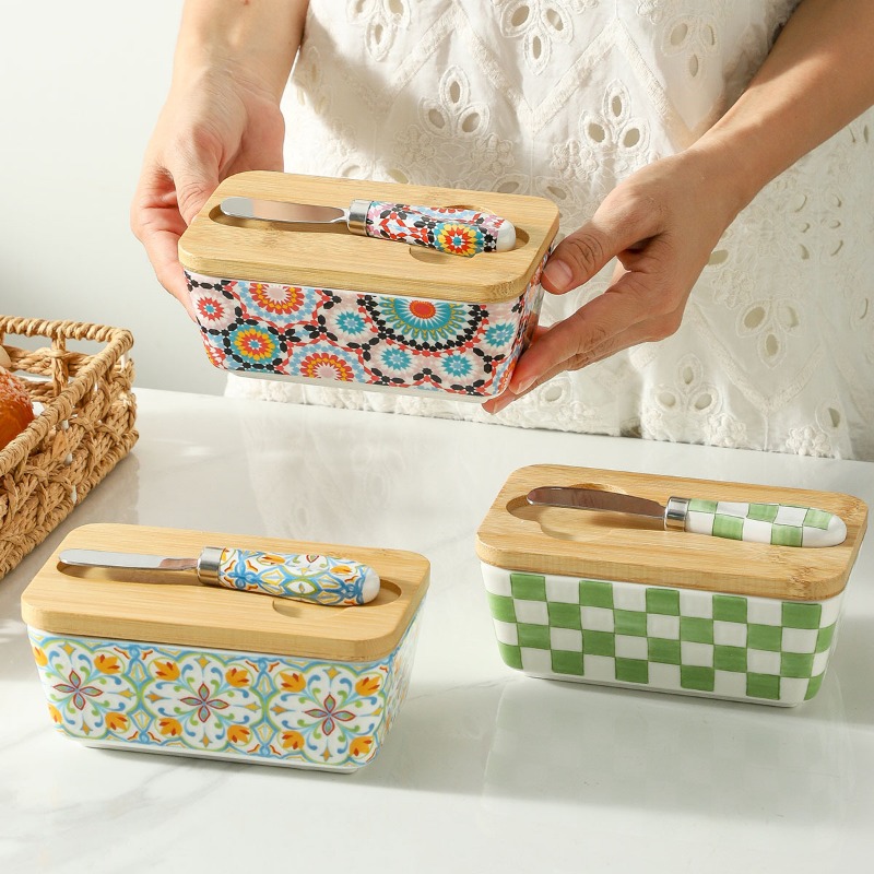 1set of Country-style Ceramic  - Kitchen Appliances Vintage ulasan dan harga
