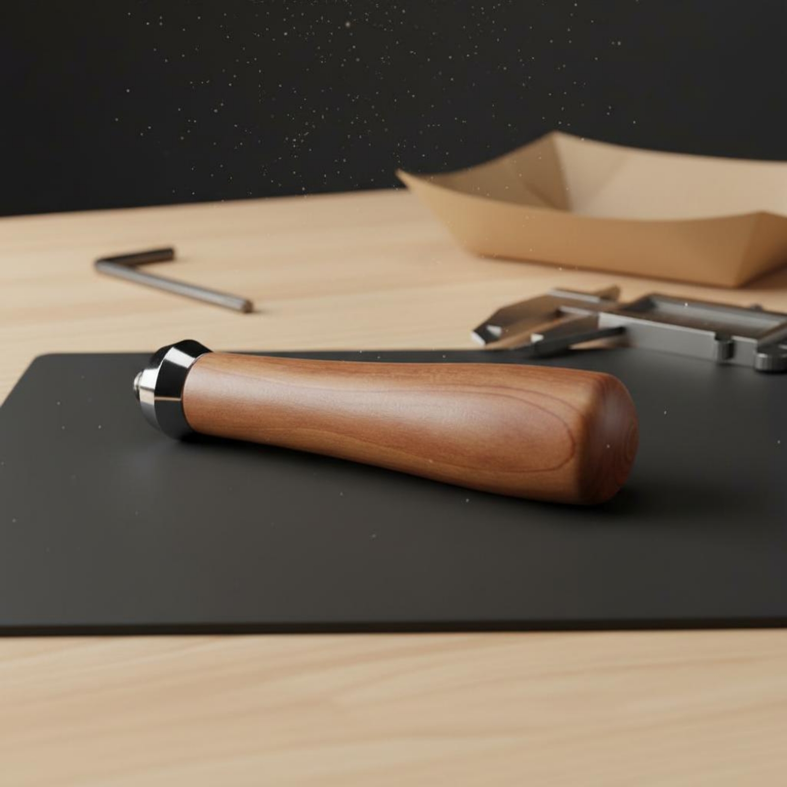 Wooden Portafilter Handle Ergo - Kitchen Appliances For Home ulasan dan harga