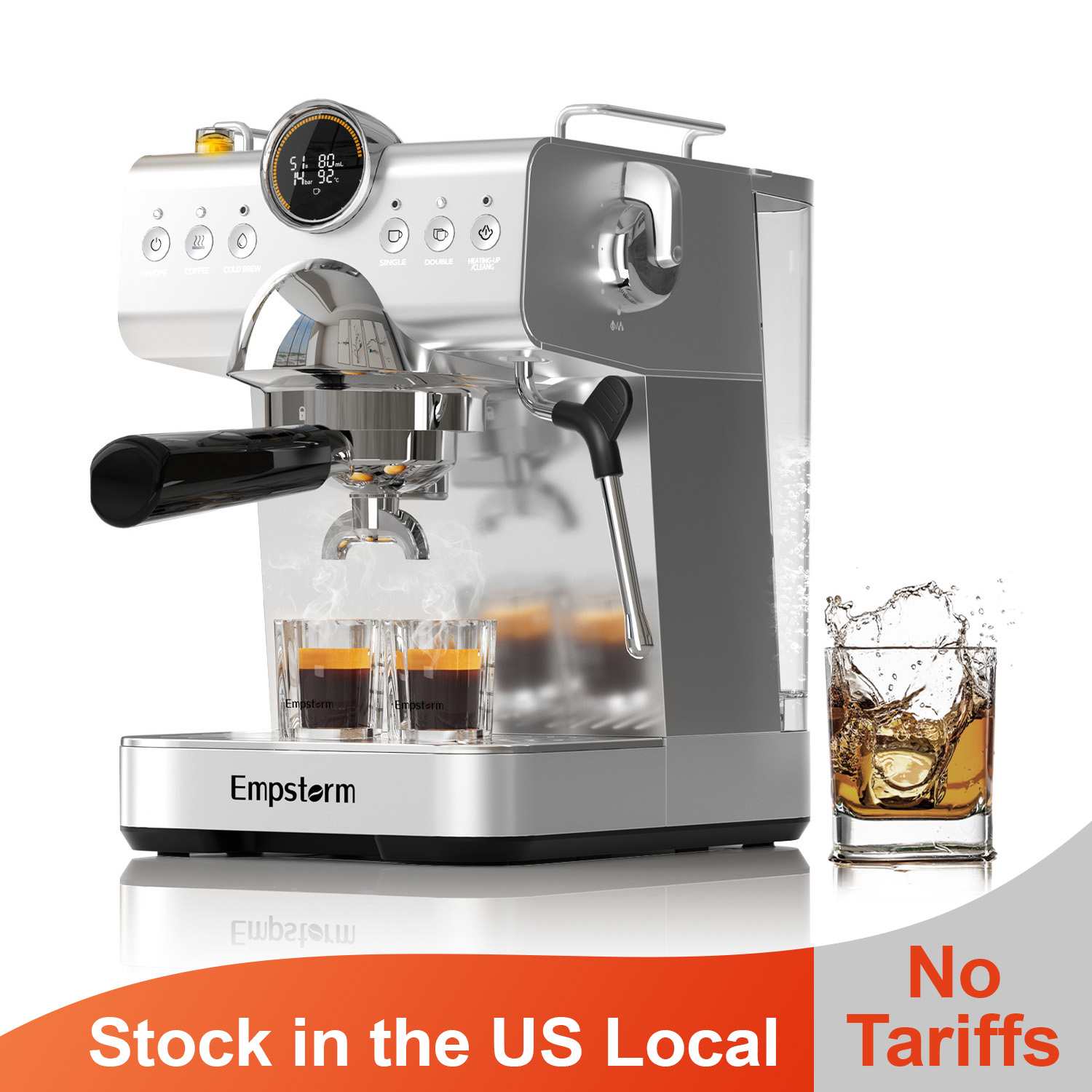 Empstorm CB1  Electric Modern  - Espresso Machine Semi Auto ulasan dan harga
