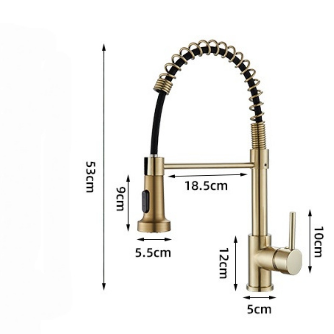 Brushed Gold Kitchen Faucets B - Kitchen Appliances Australia ulasan dan harga