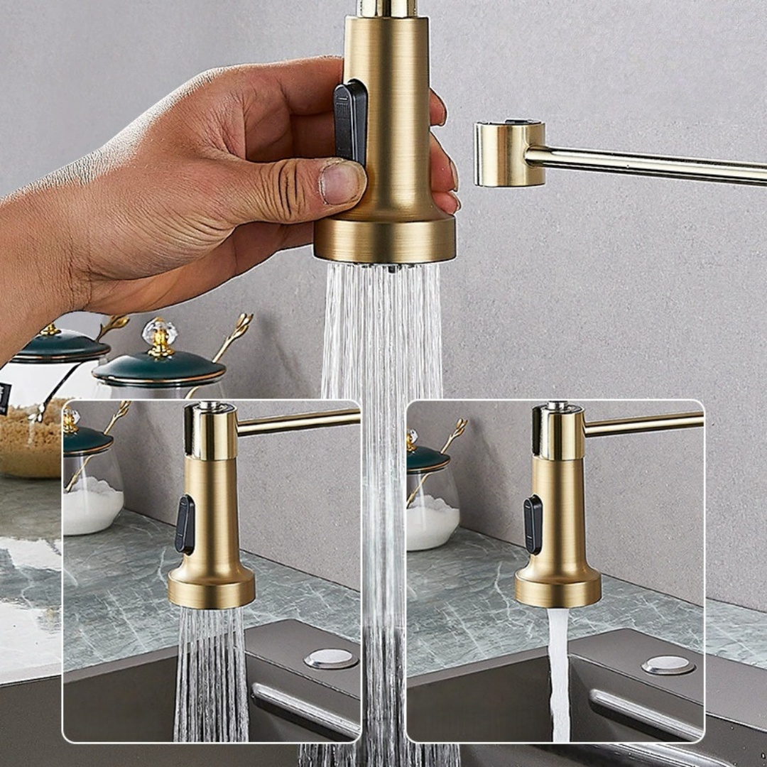 Brushed Gold Kitchen Faucets B - Kitchen Appliances Australia ulasan dan harga