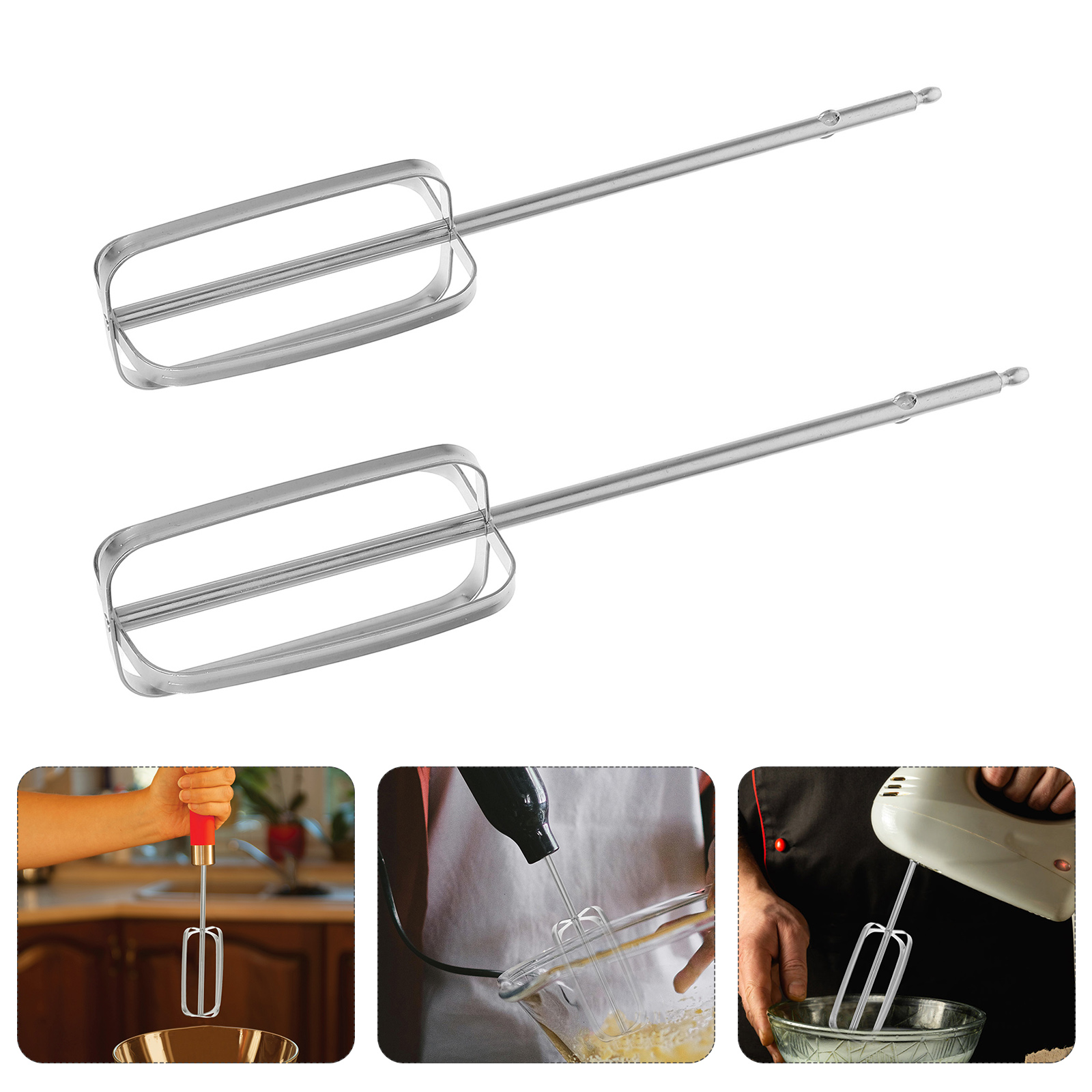 2 Pcs Stainless Steel Hand Mix - Kitchen Appliances Australia ulasan dan harga