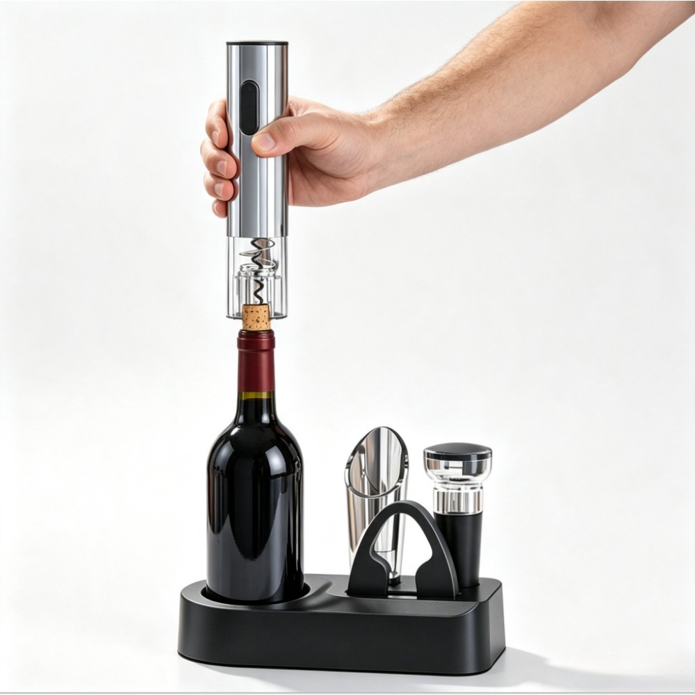 USB Rechargeable Electric Wine - Wine Opener Electric ulasan dan harga