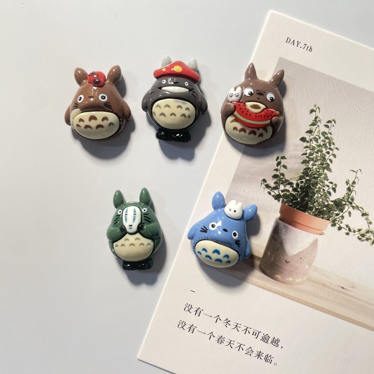 Totoro Anime Resin Fridge Magn - Kitchen Appliances Refrigerators ulasan dan harga