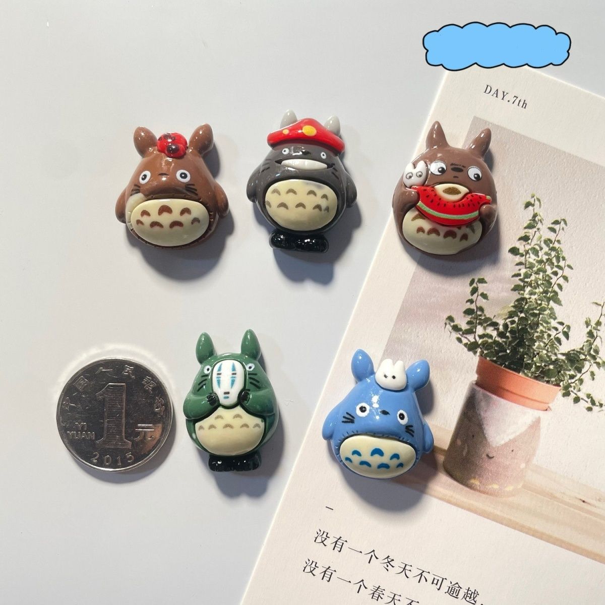 Totoro Anime Resin Fridge Magn - Kitchen Appliances Refrigerators ulasan dan harga