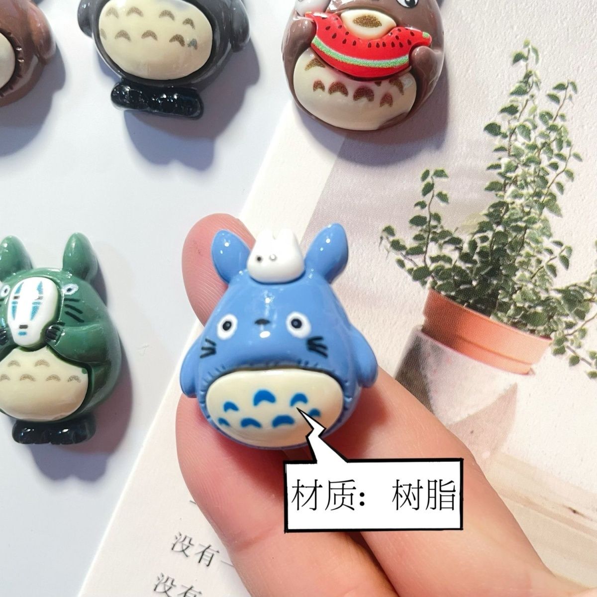 Totoro Anime Resin Fridge Magn - Kitchen Appliances Refrigerators ulasan dan harga