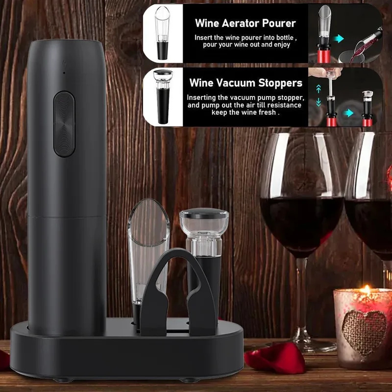 Electric Wine Bottle Opener Au - Wine Opener Electric ulasan dan harga